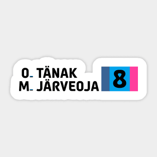 Ott Tänak/Martin Järveoja Sticker